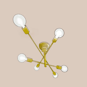 照明のイラスト